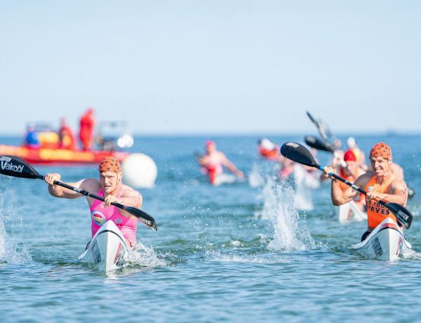 Rettungsschwimmer Wettkampf Rostock Ostsee