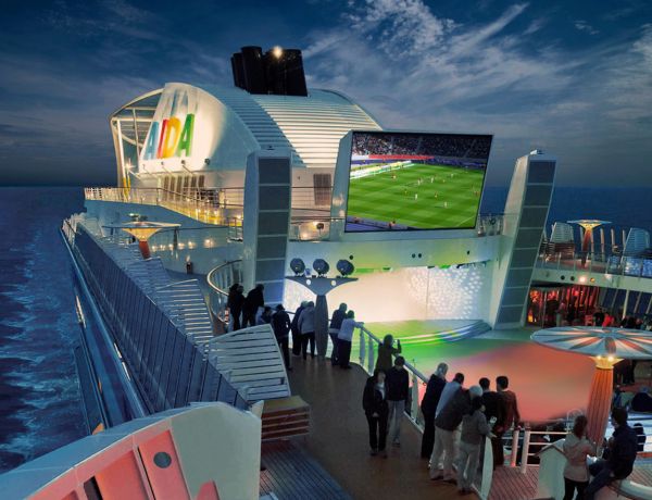 AIDA Cruises Fußballübertragung