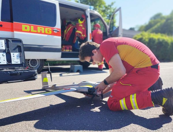 Wasserrettung DLRG Drohnen