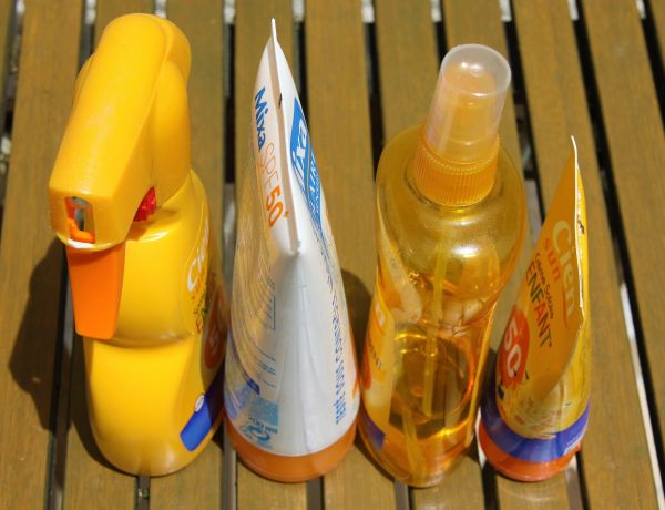 Sonnenschutz beim Baden