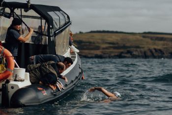Langstreckenschwimmen Nordkanal