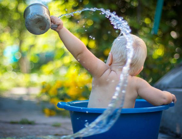 Wassergewöhnung für Kinder