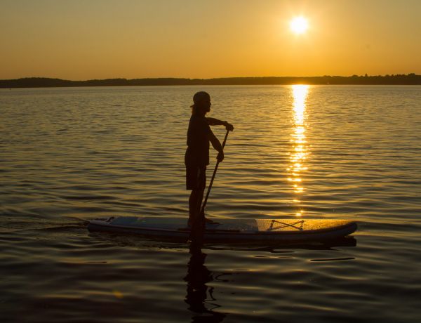 SUP-Verleih Stand-up-Paddling Müritz